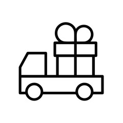 Truck icon symbol vector illustration
