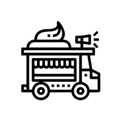 Truck icon symbol vector illustration
