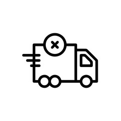 Truck icon symbol vector illustration

