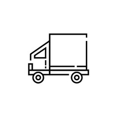 Truck icon symbol vector illustration
