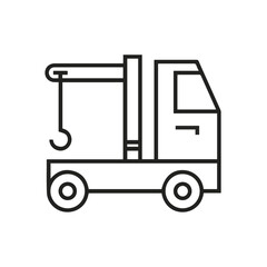 Truck icon symbol vector illustration
