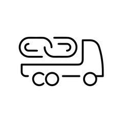 Truck icon symbol vector illustration
