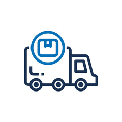 Truck icon symbol vector illustration
