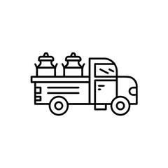Truck icon symbol vector illustration
