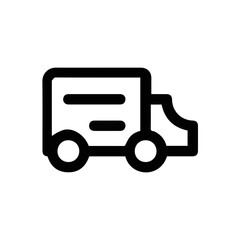 Truck icon symbol vector illustration
