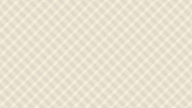 Fototapeta seamless repeated mixture of beige , pale cream and pastel brown color classic plaid fabric pattern style background