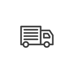 Truck icon symbol vector illustration
