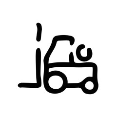 Truck icon symbol vector illustration
