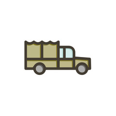 Truck icon symbol vector illustration
