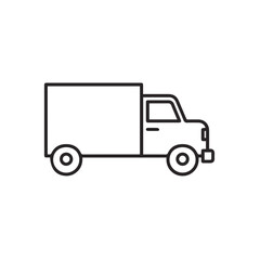 Truck icon symbol vector illustration
