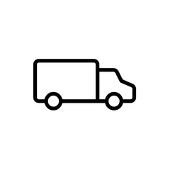 Truck icon symbol vector illustration
