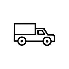 Truck icon symbol vector illustration
