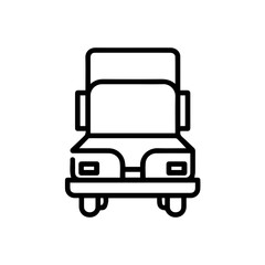 Truck icon symbol vector illustration
