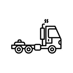 Truck icon symbol vector illustration
