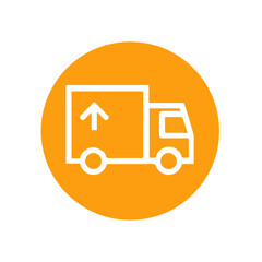 Truck icon symbol vector illustration
