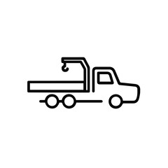 Truck icon symbol vector illustration
