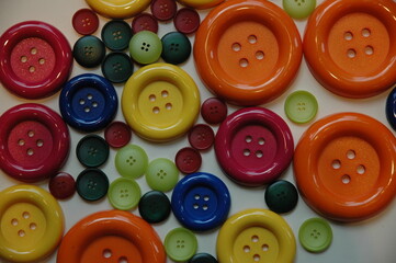 Bunte Knöpfe