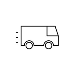 Truck icon symbol vector illustration
