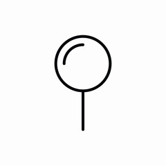 direction position mark address icon vector sign