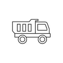 Truck icon symbol vector illustration
