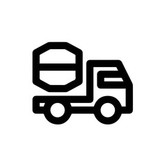 Truck icon symbol vector illustration
