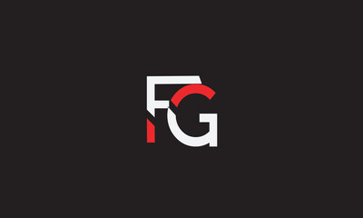 FG, GF, G, F Abstract Letters Logo Monogram