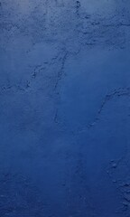 Fototapeta premium Abstract grunge decorative relief navy blue stucco wall texture