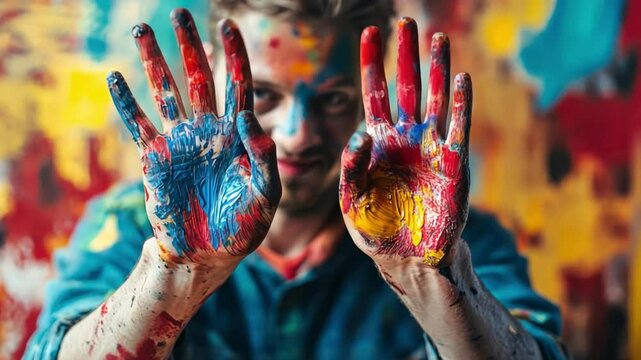 Failure in creative fields, showing artistic exploration through mistakes and experimentation