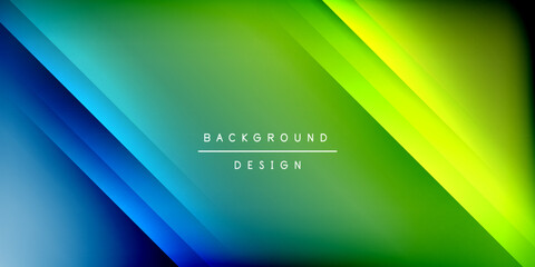 Dynamic shadow lines geometric shapes