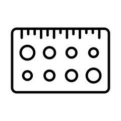 Stencil Tool line icon