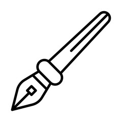 Ink Pen line icon
