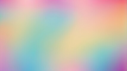 Abstract gradient texture wallpaper with vibrant spring colors and soft transitions