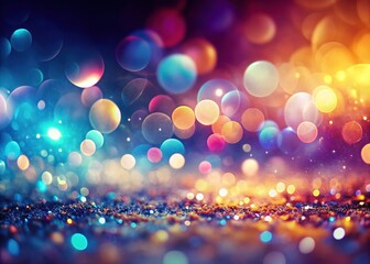 Digital art evokes a sense of depth with abstract, blurred shapes.