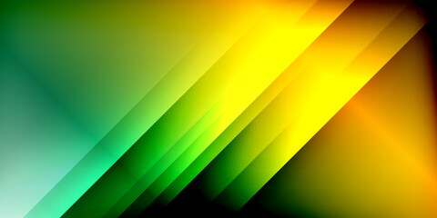 Dynamic shadow lines geometric shapes