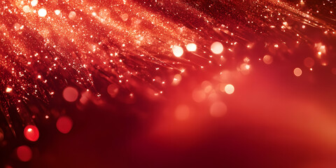 Red Sparkle Background for Festive Themes