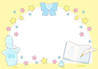 yellow elixir potion class frame 2