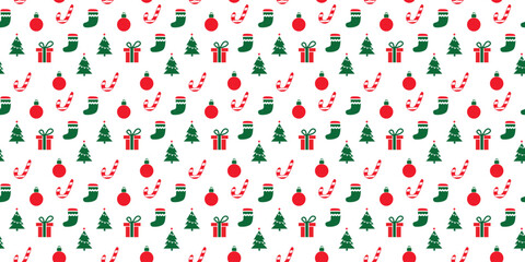 Christmas Day Element Background pattern