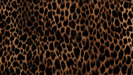 leopard, wild cat fur texture, spots, fluffy background, modern design