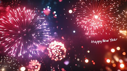 Obraz premium new year celebration