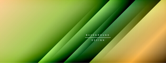 Colorful gradient with lines made of shadow and light. Creative background