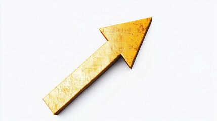 Golden Arrow Symbol of Growth and Success