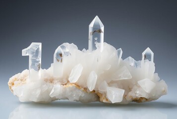 Crystal Formation One A number formed by a single elongated crys