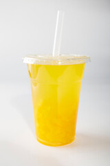 Kumquat lemon orange juice drink