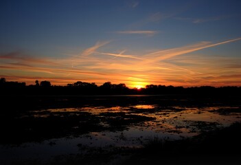 Textures and Patterns Sunset with textures and patterns