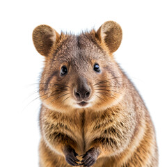 Fototapeta premium quokka on white background