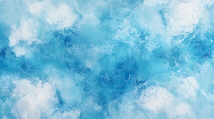 Fototapeta premium acks. Winter seasonal background, mock up, flat lay, ice texture