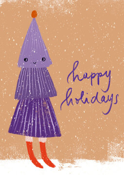 christmas greeting card