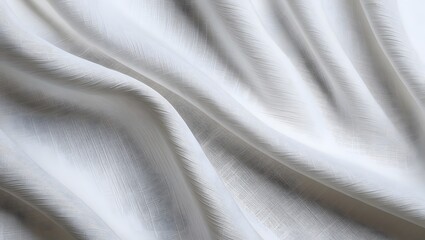 Soft White Linen Background