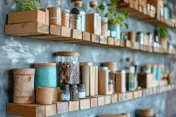 AI-driven upcycling projects, recycled and sustainable materials in DIY format