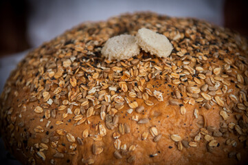 Welcome with bread, salt and water